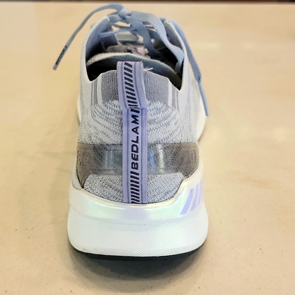 Brooks Bedlam 3 Women's Heather Gray and Purple Running Sneakers Shoes - Size 10 - Picture 13 of 16